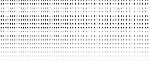 Poster - Background with monochrome dotted texture. Polka dot pattern template. vector ilustration