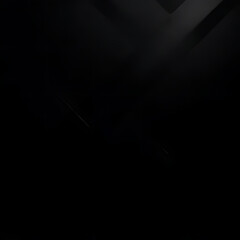 Poster - Abstract Black Silhouette of a Person Walking image