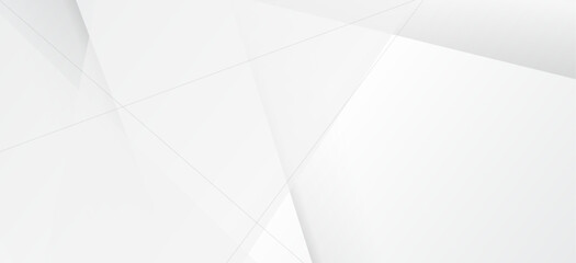 Poster - Background abstract white color design. clean style template. line art texture graphic. layout poster, banner.