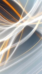 Wall Mural - Soft lines and smooth transition paths