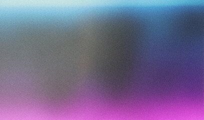 Poster - 4K Digital grainy gradient with a colorful soft noise effect. A unique blend of vintage vibes and lo-fi VHS Glitch Texture.