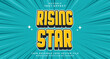 © Artzi - Editable text style effect - Rising Star text style theme.