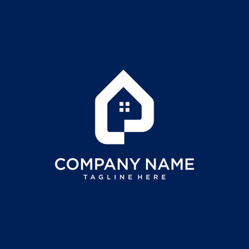P property vector logo.concept logo
