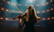 © Konstantin Yuganov - girl playing violin on stage
