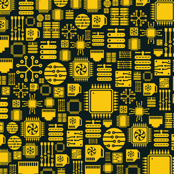Computer Machine luxury trendy applicable design glorious abstract vector illustration artwork