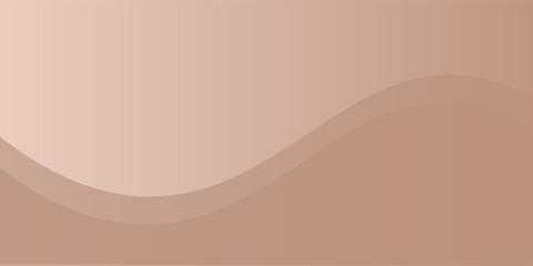 Poster - Chocolate brown with coffee shade gradient background for web design trend 2025, beautiful Mocha Mousse colors waves. Wedding card and invitation template.eps 10