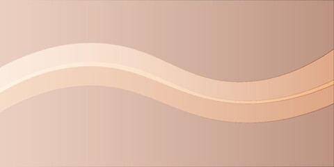 Aufkleber - Chocolate brown with coffee shade gradient background for web design trend 2025, beautiful Mocha Mousse colors waves. Wedding card and invitation template.
