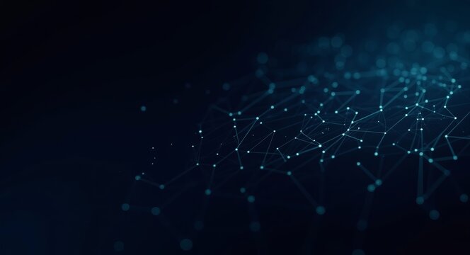 fiber optics background with lots light spots