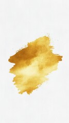 Poster - Abstract gold paint texture showcasing luxurious elegance