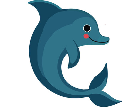 Dolphin logo vector art