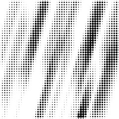Poster - Halftone background vector, abstract backdrop design with two tone pattern and copy space for edit your content	