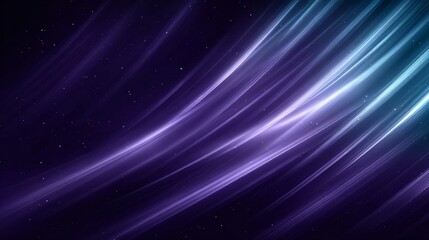 Fototapete - Dynamic Amethyst Hues with Streaming Luminescence Creating a Mesmerizing Visual Aesthetic Experience