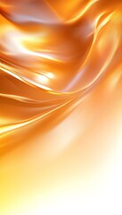 Fototapete - Stunning Abstract Golden Elegance Background with Luxurious Waves and a Soft Sunshine Glow Effect