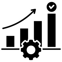 Poster - Improvement Glyph Icon