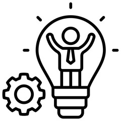 Poster - Innovator Line Icon