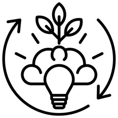 Poster - Growth Mindset Line Icon