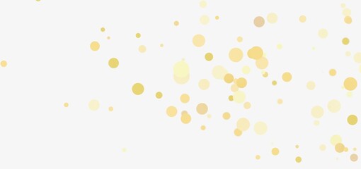 Poster - Abstract background with scattered golden circles. Perfect for websites, presentations, and more!