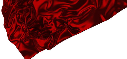 Aufkleber - Сovered with a red cloth background