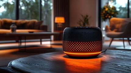 Poster - Smart home assistant adjusting the environment to enhance mood
