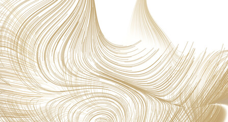 Aufkleber - Elegant gold lines abstract background. Perfect for luxury, modern, and elegant designs.