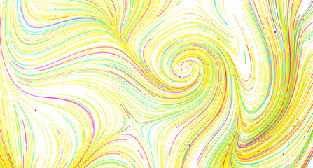 Aufkleber - Colorful abstract background with swirling lines and vibrant colors. Perfect for websites, presentations, and designs.