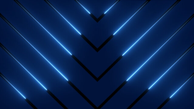 illustration of glowing neon red lines background 4k resolution illustration . on a black background. and creating a stunning illustration .4k illustration 
