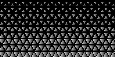 Poster - abstract hexagonal pattern background. Degraded border for design prints.Fade halftones wallpaper. Fading gradient.Transition bg.Vector illustration. small repeat dot pattern art can be use background