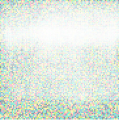 Poster - Background of spots colorful halftone design