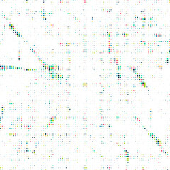 Poster - Background of spots colorful halftone design