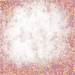 Poster - Background of spots colorful halftone design