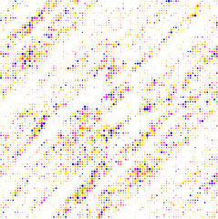 Poster - Background of spots colorful halftone design
