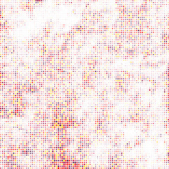 Poster - Background of spots colorful halftone design	