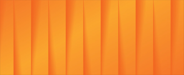 Aufkleber - Vector orange line background curve element with red space for text and message design, overlapping layers, vector
