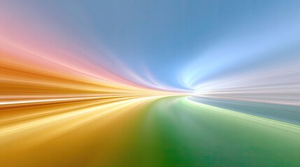 Poster - Abstract colorful motion blur background with soft light effects