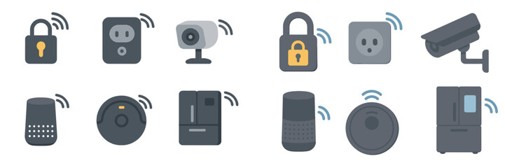 Poster - Smart home devices for enhanced security and convenience in daily living