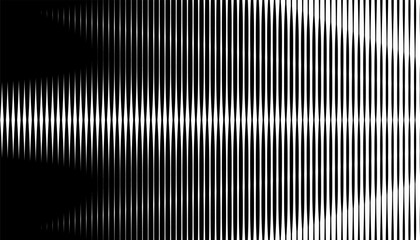 Poster - Black and white smooth transition of lines for sporty background and jersey design. Fully editable vector element. Vector Format Illustration 