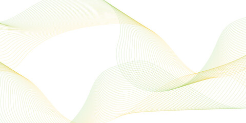Poster - Abstract colorful lines background. Blending gradient colors. Digital frequency track equalizer. Line art. Vector illustration.