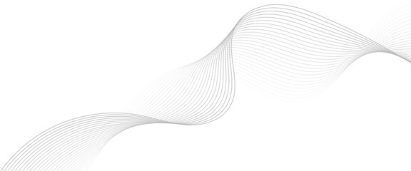 Poster - Vector stylized blend liens gradient background lines abstract background with flowing.