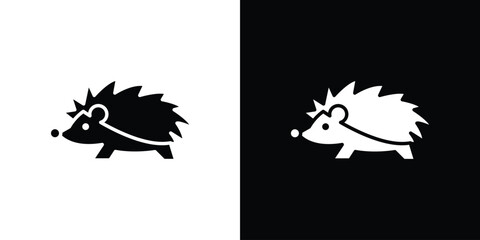Hedgehog icon vector design element vector eps 10