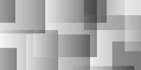 Poster - Modern white and gray gradient technology concept diamond triangle geometric line background. white abstract gradient geometric background. white abstract design background template.