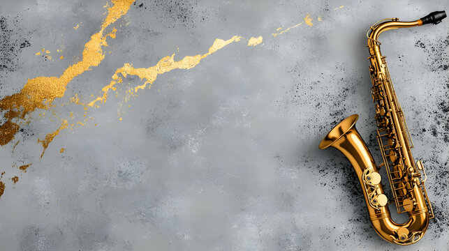 Vector illustration of a saphone with a black and mild cicage wood tip filter for the mouth piece
