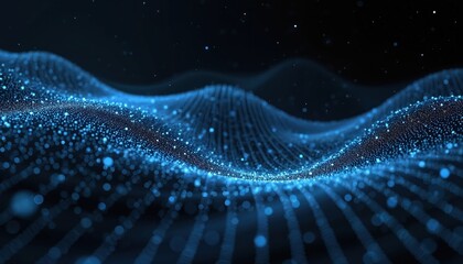 Aufkleber - Abstract illustration depicts time-space distortion. AI-generated artwork visualizes spacetime continuum curvature. Concept of bending time phenomena in universe. Futuristic digital design.
