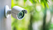 © dinastya - Security camera mounted on an exterior wall, observing surroundings. Surveillance and monitoring technology