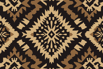 Poster - This ethnic pattern combines the geometric stripes of the Navajo with the modern style of the southwest and Aztec influences for a unique bohemian look