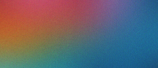 Sticker - cyan, coral and periwinkle gradient noise texture digital abstract background with smooth grain over