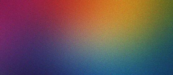 Wall Mural - lilc, orange and coral gradient noise texture dreamy background with smooth fade for clean design an