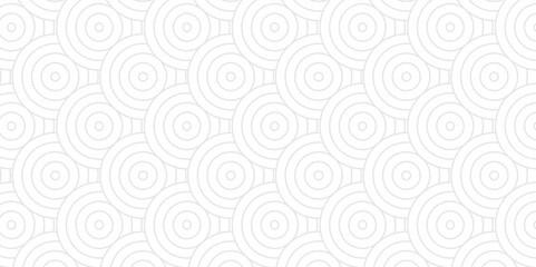 Poster - Minimal vector Overlapping Pattern Minimal diamond geometric waves spiral abstract fabric textile wave line. white and gray seamless tile stripe geometric create overlap retro line pattern background.
