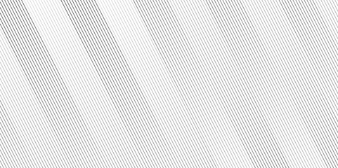 Poster - Vector abstract Diagonal stripe oblique, slanting lines gradient abstract art modern geometric vector pattern background. black and white ribbed striped diagonal line pattern gradient fabric texture.