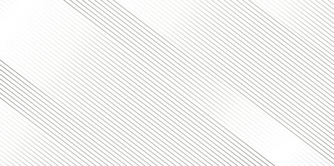 Poster - Vector gradient gray line minimal pattern Transparent monochrome striped texture, minimal background. Abstract background wave line elegant white striped diagonal line technology concept web design.