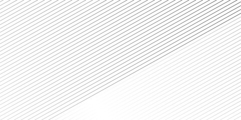 Fototapete - Vector gradient gray line abstract pattern Transparent monochrome striped texture, minimal background. Abstract background wave line elegant white striped diagonal line technology concept web texture.